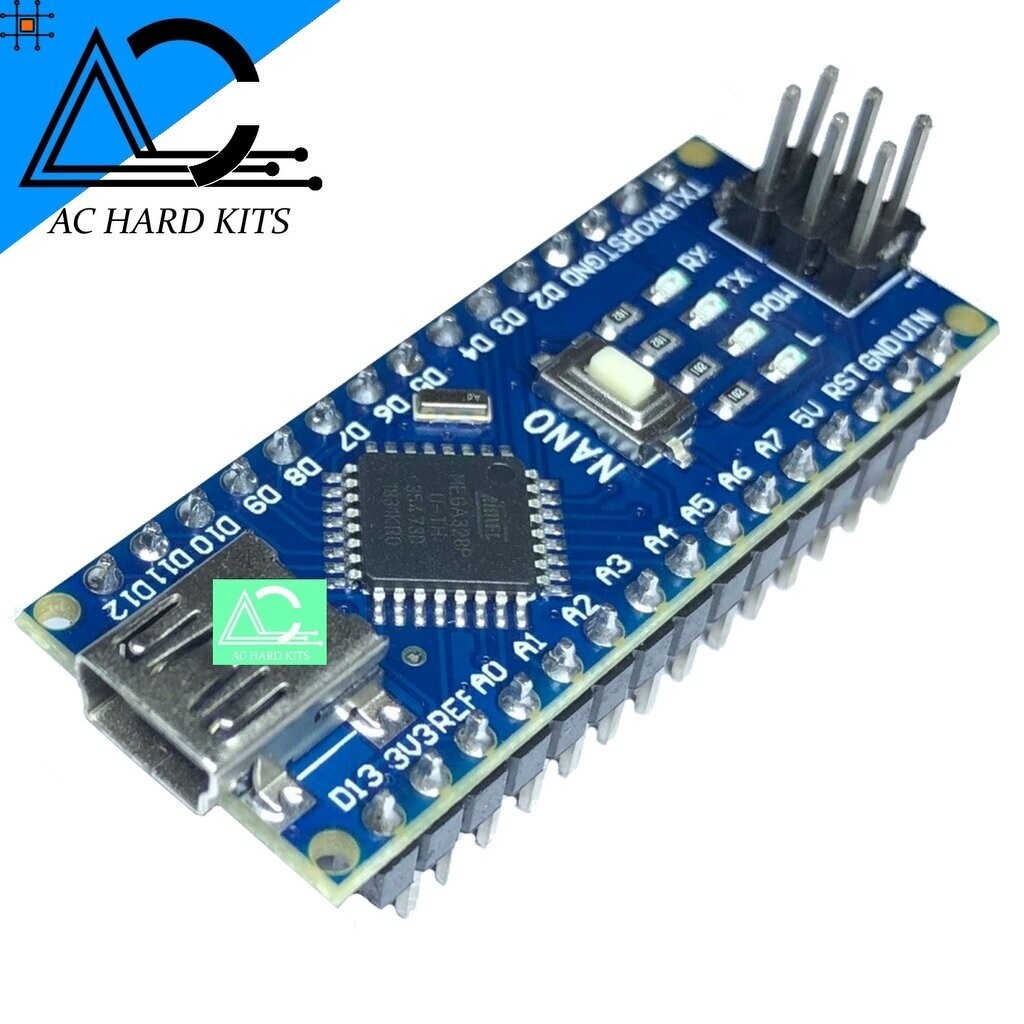 บอร์ด Nano 3.0 Mini USB ชิฟ CH340G Nano Shield Base