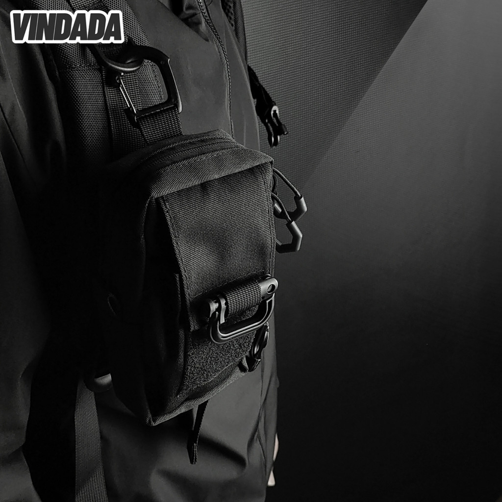 Tactical multi-layer small bag mobile phone bag