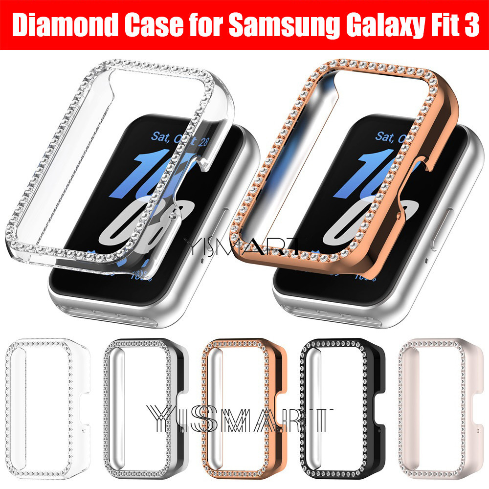 เคสเพชรสําหรับ Samsung Galaxy Fit 3 PC กันชนป ้ องกันสําหรับ Samsung Galaxy Fit3 Protector อุปกรณ ์ เสริม