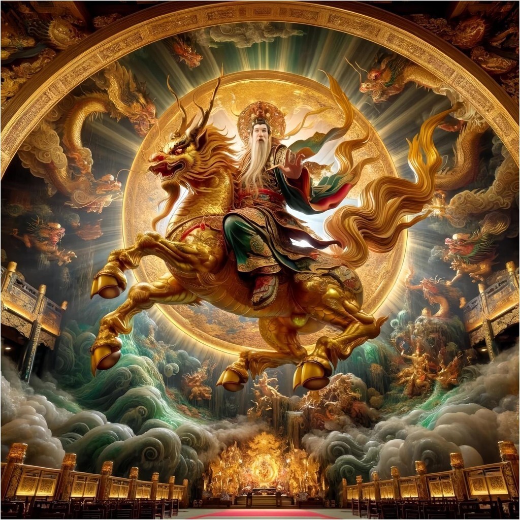 [Fengshengshui Qitang] God of Wealth God of Wealth Rolling in Town House เงินทําสติ๊กเกอร์ติดผนังแบนโปสเตอร์ประตูห้องนอนห้องนั่งเล่น Entrance Hot ราคา ถูกที่สุด ดีลบีเคเค แกลเลอรีภาพที่ 7