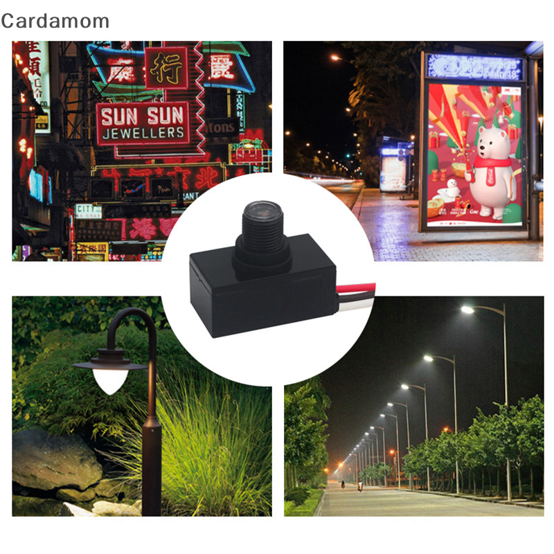 {Cardamom } Ac 110V-240V Street Light Sensor Switch Photoelectric Sensor Switch Photocell Sensor Outdoor Lighg Light Sensor Switch {CA}