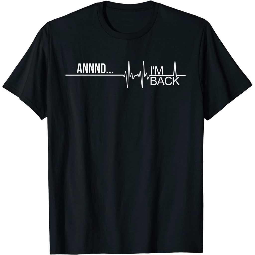 ตลก Heart Attack Survivor Art Men Open Heart Surgery เสื้อยืด