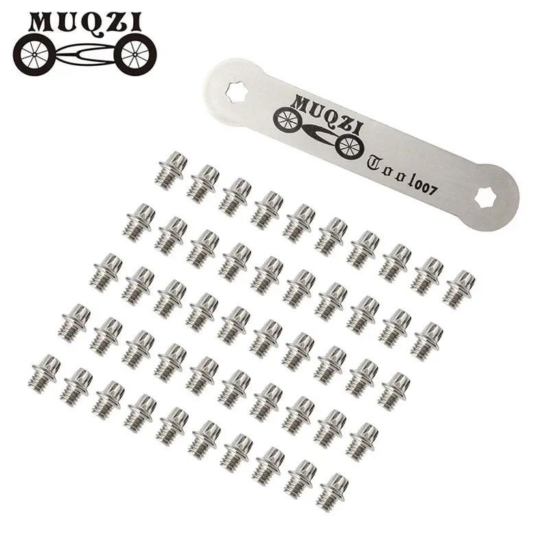 MUQZI ชุดสกรูล็อก M4 สำหรับจักรยานMTB 50 ชิ้น เครื่องมือประกอบครบชุด