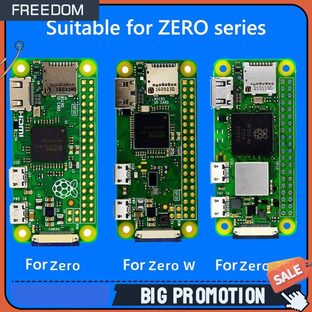 สําหรับ Raspberry Pi Zero 2W ชุดเปลือกอลูมิเนียม Cooling Enclosure w/ Pin Header