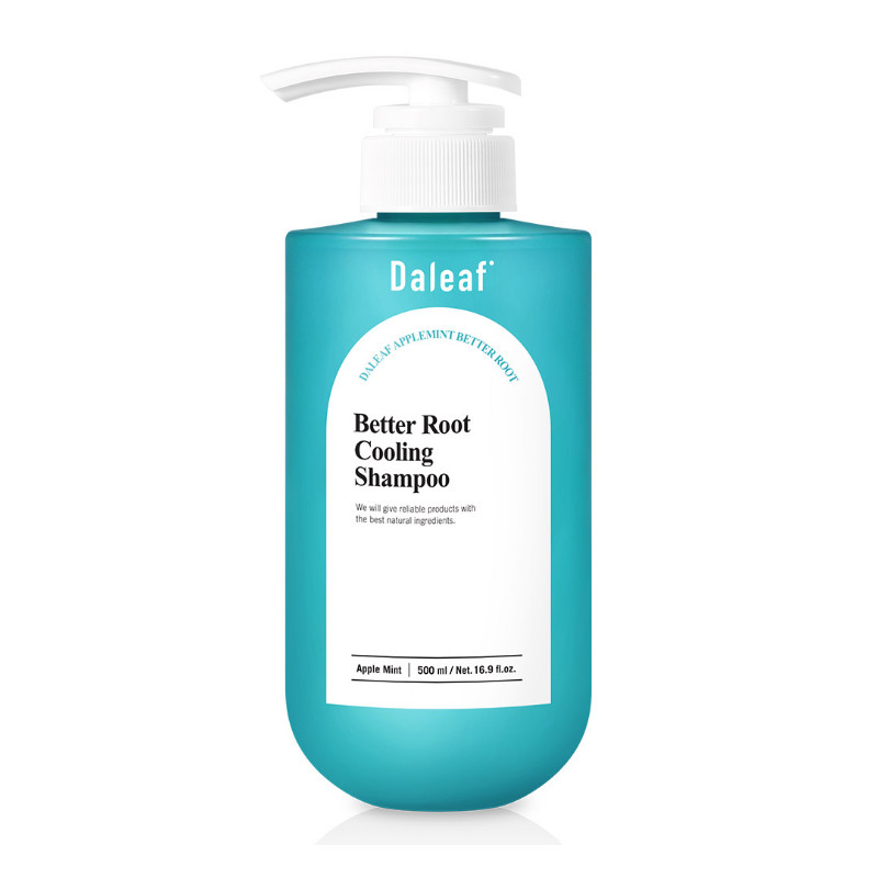 Daleaf Apple Mint Better Root Cooling Shampoo 500ml / Anti Hair Loss Shampoo