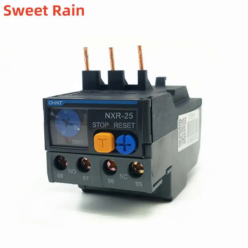ใหม่ Chint รีเลย์ NXR-25 NXR-38 NXR-100 0.16 ~ 25A Thermal Overload Relay สําหรับ Chint NXC series A
