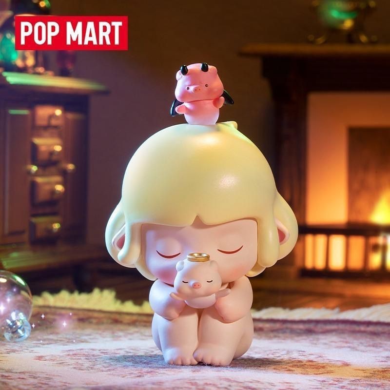 P POPMART POPMART MINICO Surprise Night Series กล ่ องลึกลับรูปอินเทรนด ์ ของเล ่ นตุ ๊ กตาตกแต ่ ง