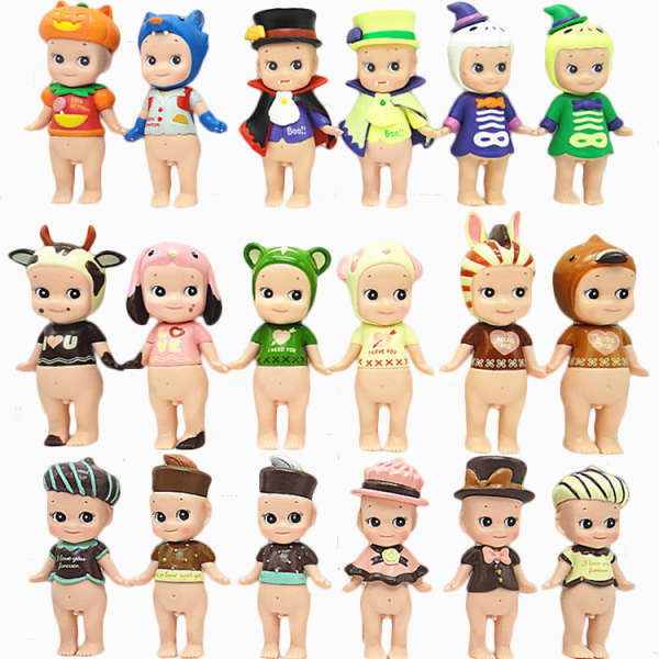 Sonny Angel Cupid Angel ตุ ๊ กตา Hickey Marine Animal Series ตุ ๊ กตารถเดสก ์ ท ็ อป Ornamentswgh36.