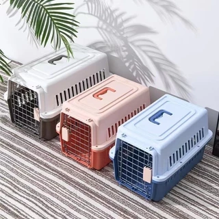 YTL 🚛ส่งจากไทย🔥กรงหิ้ว🔥กล่องใส่สัตว์เลี้ยง กรงเดินทาง สำหรับสุนัขและแมว ล็กพกพาง่า ราคาถูก
