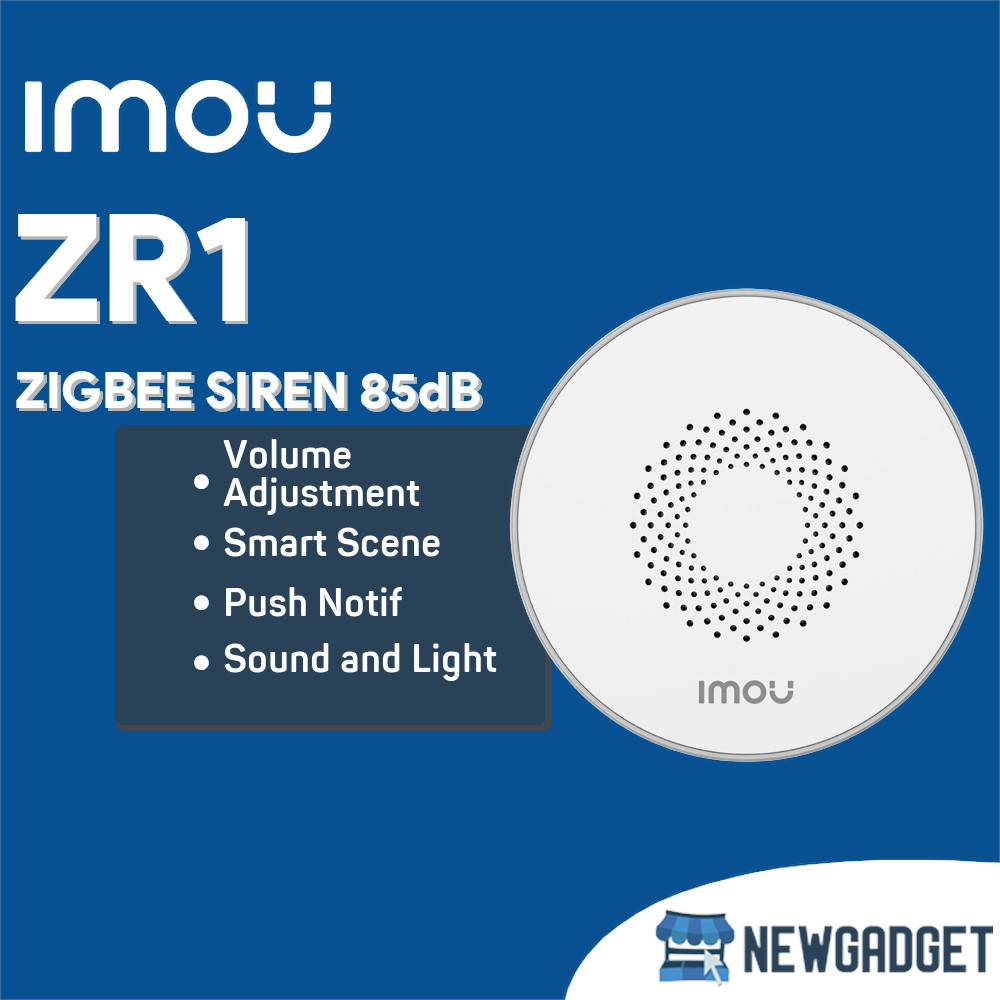 IMOU ZR1 สัญญาณเตือนเสียงไร้สาย / ไซเรน 85DB ZIGBEE OFFICIAL