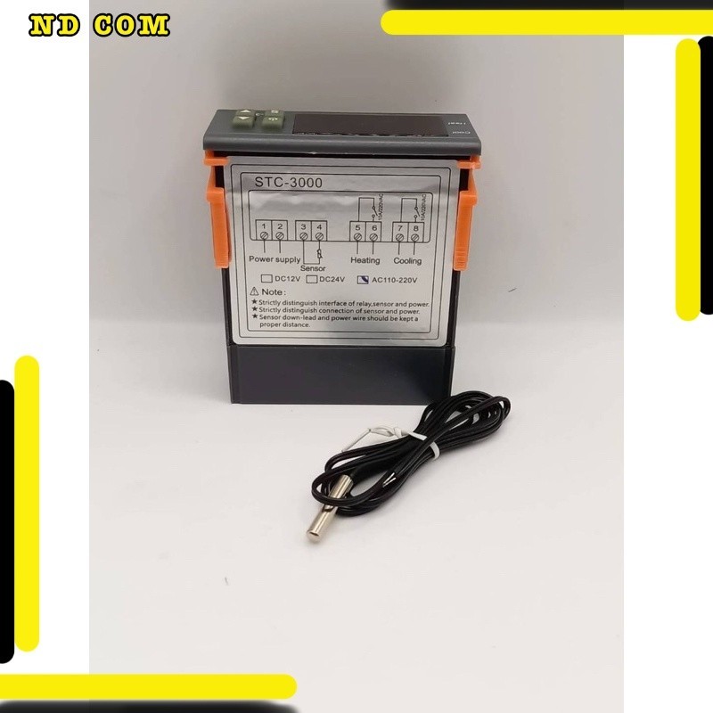 งานแท้ (ส่งด่วน)STC-1000 อุปกรณ์ควบคุมอุณหภูมิ 12V , 24V , 220V มีของในไทย มีเก็บเงินปลายทางพร้อมส่ง
