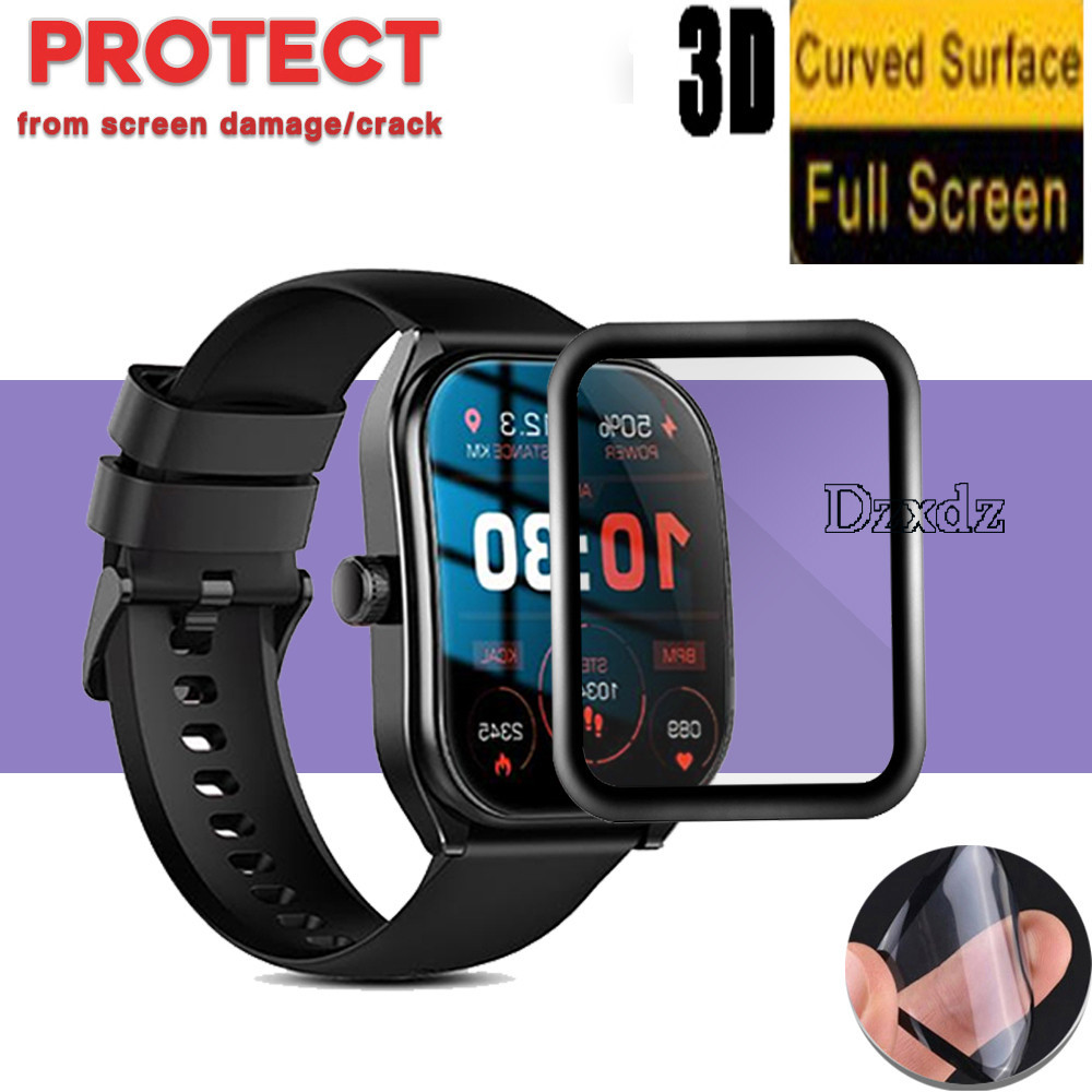 ฟิล์มนาฬิกาสําหรับ Aolon Curve 2.01 นิ้วสมาร์ทวอทช์ 3D Soft Screen Protector ฟิล์มสมาร์ทวอทช์ (ไม่ใช่กระจก)