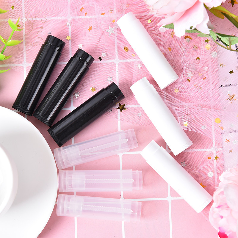 [maybeauty ] 100 ชิ ้ น 5 มล . ขวดลิปกลอสเปล ่ าหลอดลิปบาล ์ มหลอดคอนเทนเนอร ์ พร ้ อมฝาปิด {TH}