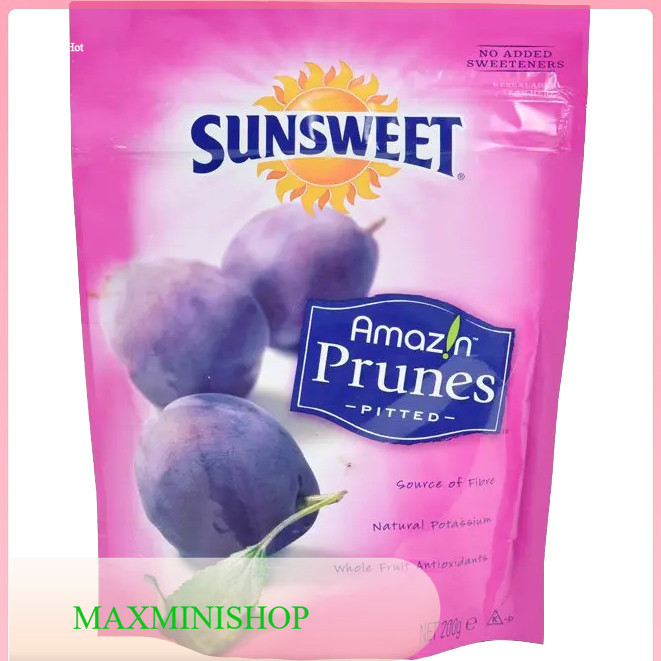 ลูกพรุนหวาน ซันสวีท 200 กรัม/ Sweet Prunes Sunsweet 200 G.