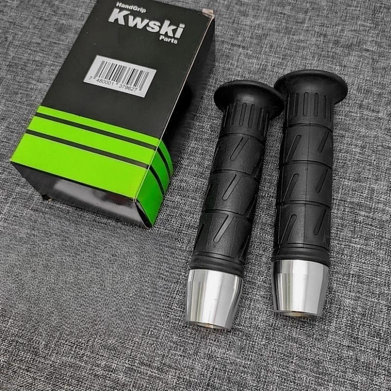 Handgrip Kaze ชุด Jalu PCX Chrome Handgrip Kazze + Jalu Chrome รุ่น PCX Handgrip Kazze Original Universal รถจักรยานยนต์ Vario Handgrip รถจักรยานยนต์ Beat Poseidon Rcb Hand Grip Vario Honda Beat Mio
