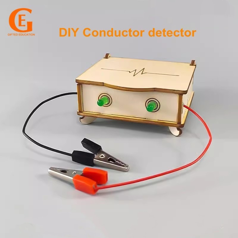 ชุดโมเดลตัวนําวิทยาศาสตร์ มอนเตสซอรี่ ของเล่นเสริมการศึกษาเด็ก DIY