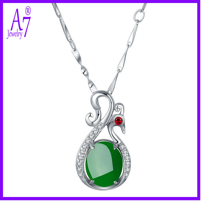 จี้หงส์ Micro Rhinestone ที่เข้ากันทั้งหมด JJH3673