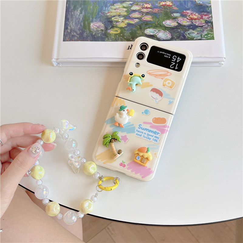กรณีโทรศัพท์มือถือกันกระแทกสำหรับ Samsung สำหรับ Samsung Galaxy Z Flip 4 Z Flip 3 Flip 5