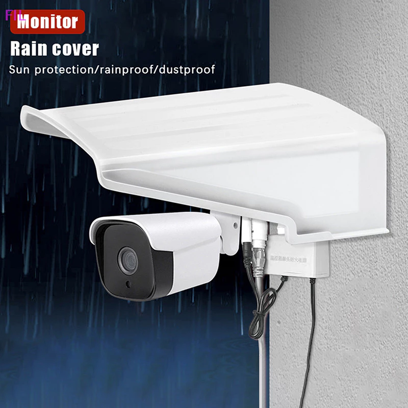 FIL Sun Rain Shade กันฝน Shelter กล้องป้องกันผนังกันน้ําฝาครอบด้านบน Security ฝาครอบกล้อง Garden Courtyard