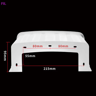 FIL Sun Rain Shade กันฝน Shelter กล้องป้องกันผนังกันน้ําฝาครอบด้านบน Security ฝาครอบกล้อง Garden Courtyard