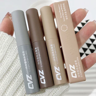 W-04🌟Cvz&novo มาสคาร่าคิ้วแบบครีม พร้อมแปรงปัดคิ้ว ขนคิ้วเรียงสวยแบบธรรมชาติ กันน้ํา กันเหงื่อ ติดทนนาน Eyebrow Cream