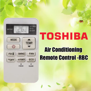 ร้านคนไทย! รีโมทแอร์ toshiba โตชิบ้า RBC-ASX11E-C (สั่งตามภาพ)
