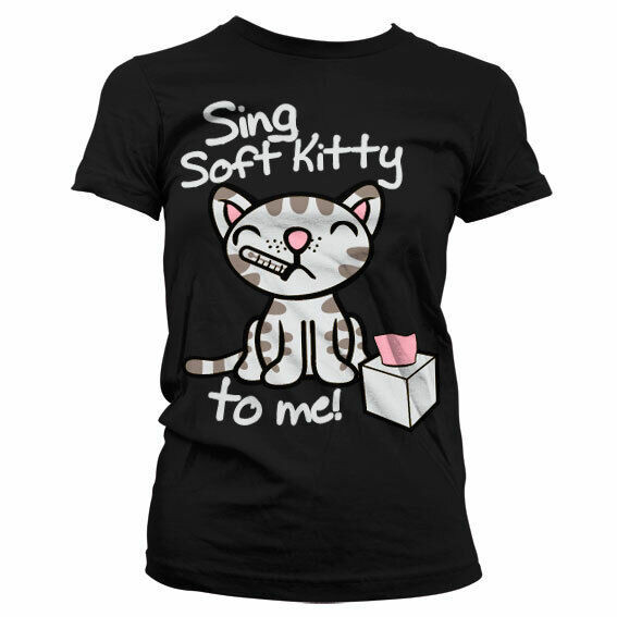 The Big Bang Theory - เสื้อยืด Sing Soft Kitty To Men