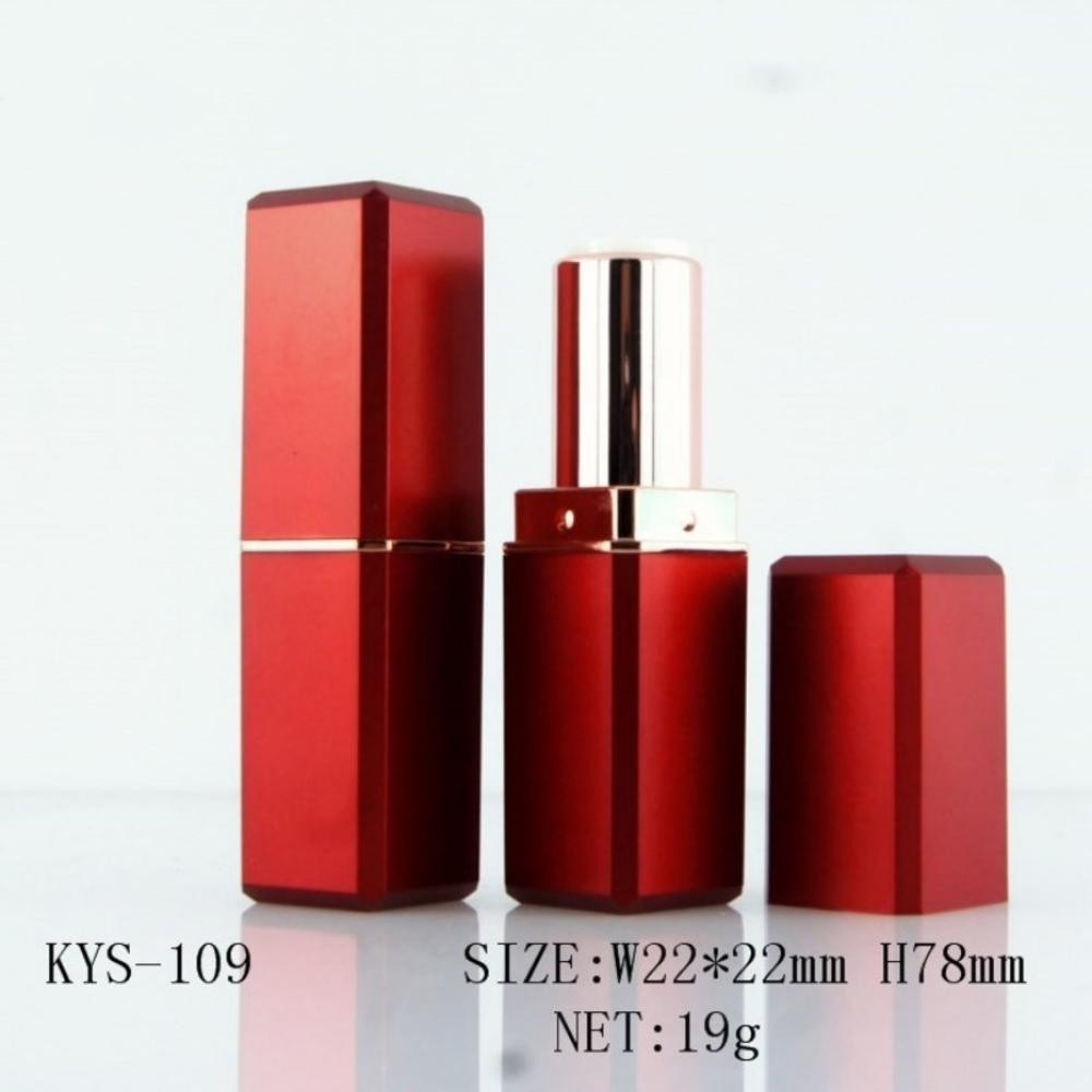 1 ชิ้นที่ว่างเปล่าลิปสติกหลอด DIY Square Tube Lip Balm คอนเทนเนอร์,รีฟิลลิปสติกคอนเทนเนอร์หลอดลิปกลอส - รูปที่ 5