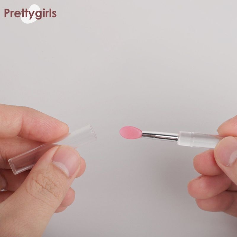 PY.th แปรงทาลิปสติก แบบนิ่ม ลิปบาล์ม อายแชโดว์ แบบซิลิโคน กันฝุ่น สําหรับทาลิปสติก และลิปมาส์ก - รูปที่ 4