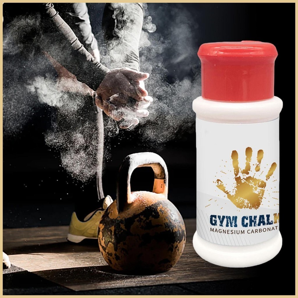 ชอล์กออกกําลังกายสําหรับมือเหงื่อ-absorbing Gym Grip Powder 60ml น้ําหนักเบาแมกนีเซียมผงฟิตเนสอุปกรณ์สําหรับ fotth
