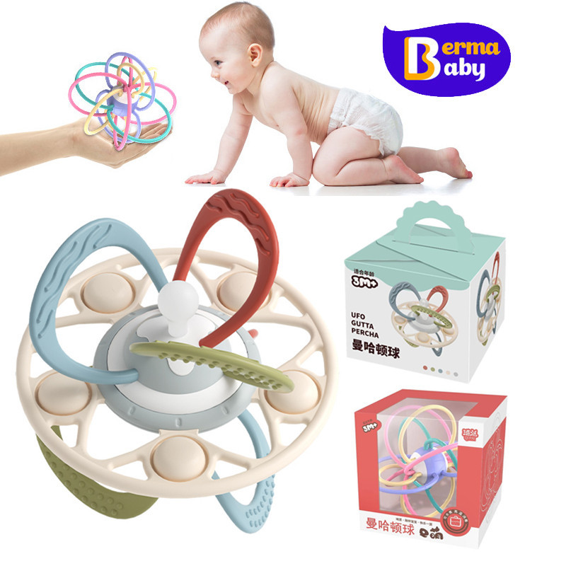 Berma Baby แมนฮัตตันแฮนด์บอล ของเล่นยางกัด Manhattan Toy ยางกัดเด็ก ของเล่นเด็กแรกเกิด ของเล่นเพื่อการศึกษา
