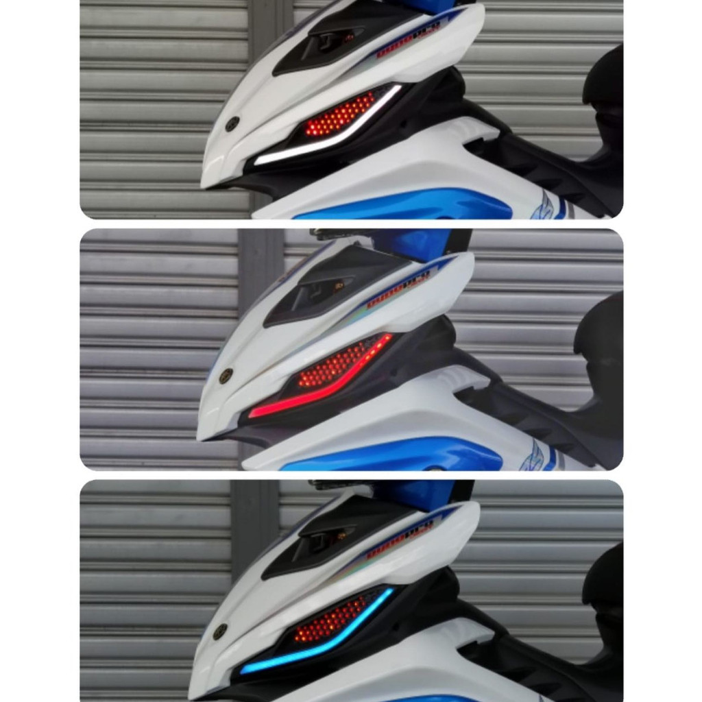 Dyno Pro DynoPro สัญญาณสัญญาณด้านหน้า Depan LC135 135LC V4 V5 V7 V6 V7 RS150 RS V1 V2 โคมไฟนักบิน LE