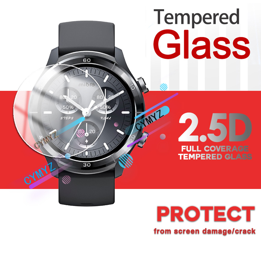 Mibro watch A3 ฟิล์ม 9H กระจกนิรภัยป้องกันหน้าจอฟิล์มใส Mibro watch A3 ตัวป้องกันหน้าจอ