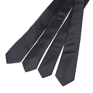 Mens Tie 8 ซม.7 ซม.6 ซม.คลาสสิกสีดํา Slim Ties สําหรับชายอุปกรณ์เสริมเนคไท
