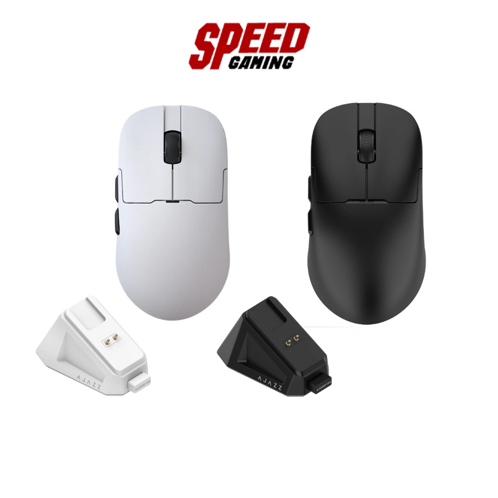 AJAZZ AJ159P MC (Black/White) (AJ-MS-AJ159PMC-K/AJ-MS-AJ159PMC-W) MOUSE (เมาส์) | By Speed Gaming