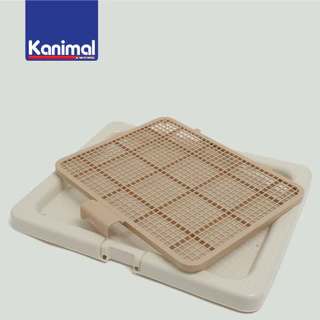 Kanimal Dog Toilet ถาดฝึกฉี่สุนัข ถาดรองซับ ห้องน้ำสุนัข รุ่นเปิดฝาบน สำหรับสุนัขพันธุ์กลาง-ใหญ่ Size M,L,XL
