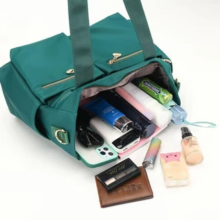 miss bag fshion1 กระเป๋าสะพายไหล่ความจุขนาดใหญ่ กระเป๋าเดินทางคอมพิวเตอร์