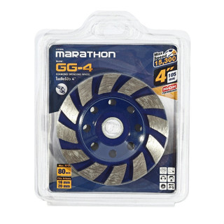 ใบเจียรบัว 4 นิ้ว MARATHON GG-4 รุ่น ถ้วยเพชรขัดพื้น (เพชร) …