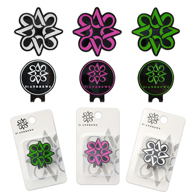 NewGolf Mark Golf Cap Cap clip mark SC Magnetic small cloud Magnetic green ตําแหน่งมาร์ค #PO0511