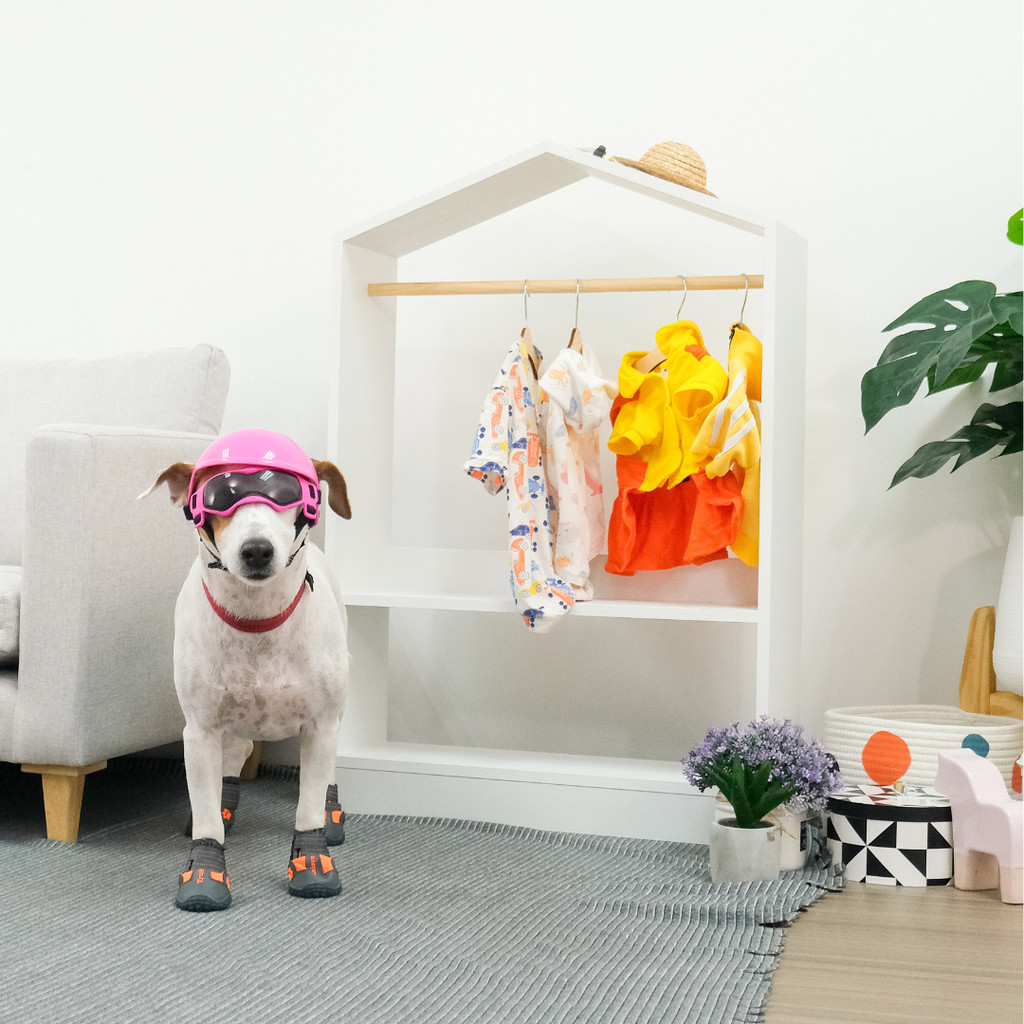 Looms ชั้นราวแขวน ขนาด 60 ซม. รุ่น GOODDIE สีขาว (60x18x87 ซม.)  แบรนด์ LOOMS