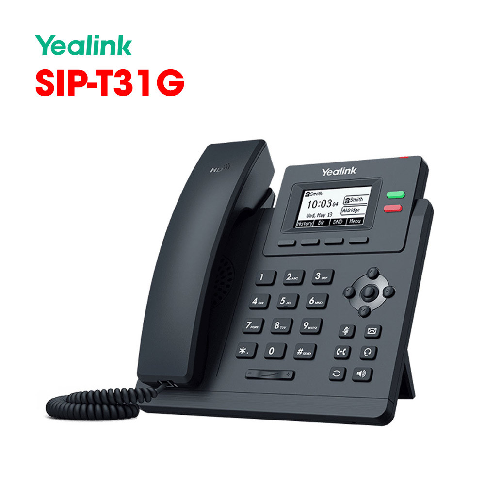 [Có bảo hành] [Chính hãng] Điện thoại VoIP Yealink SIP-T31G