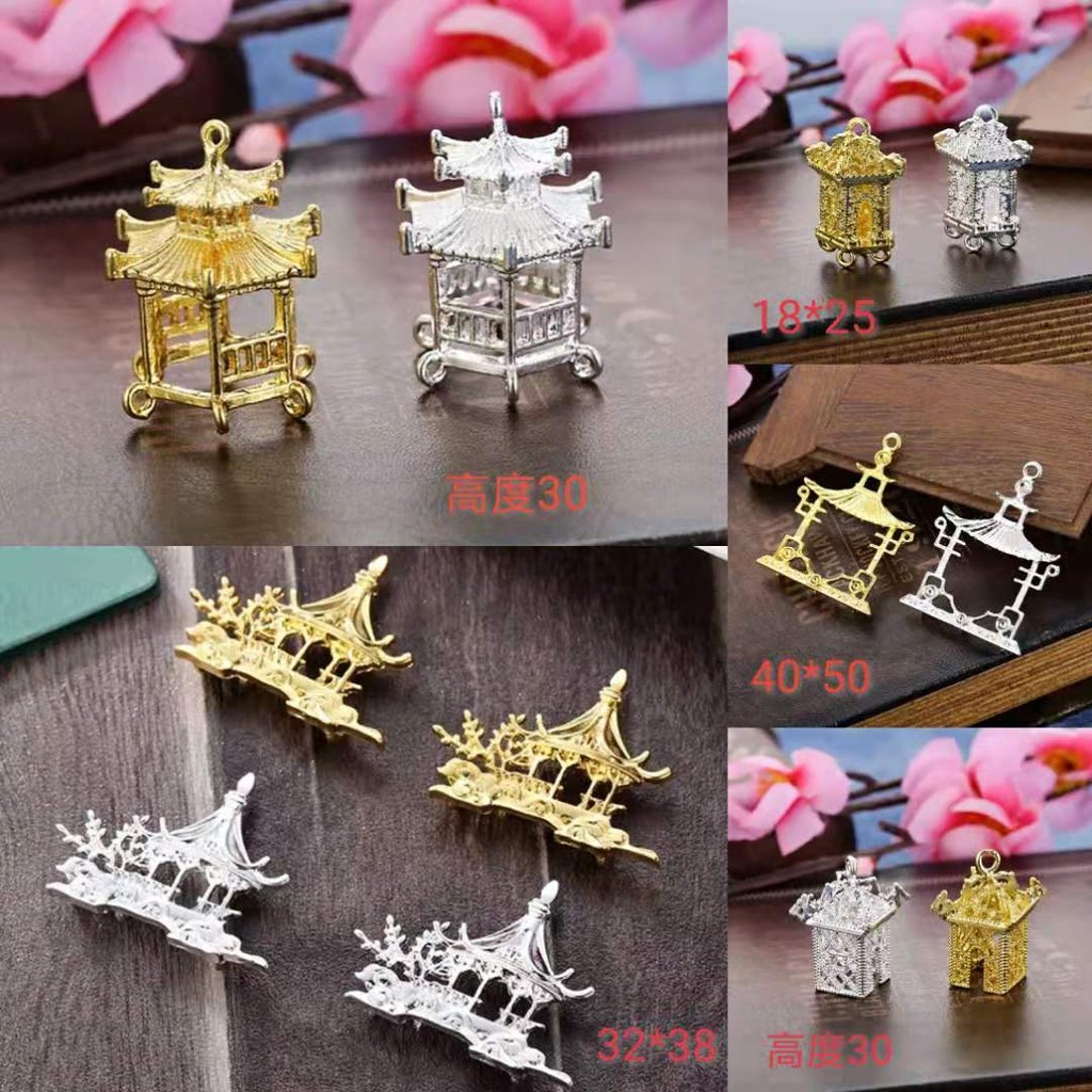 เครื่องประดับผมแบบดัดแปลง: กิ๊บผมทรงโบราณ สไตล์วินเทจ ทำจากอะลูมิเนียม สำหรับคนที่ชอบความคลาสสิก