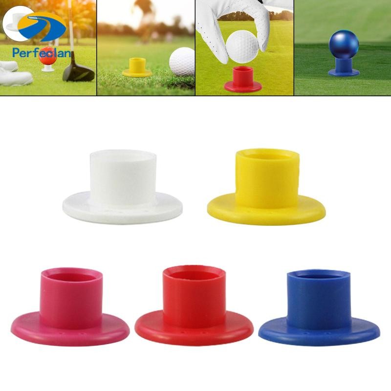 Perfeclan Premium Rubber Golf Tee 47mmx26mm Golf Park Tee สําหรับช่วงขับรถ Putting Swing
