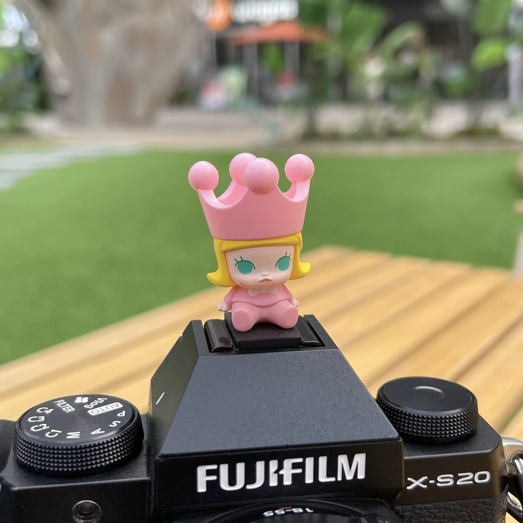 ของแท้ Popmart Popbean Universal Cute Camera Hot Shoe Cover Molly dimoo เหมาะสําหรับ fujifilm และฝาครอบป้องกันกล้องดิจิตอล Slr อื่นๆ