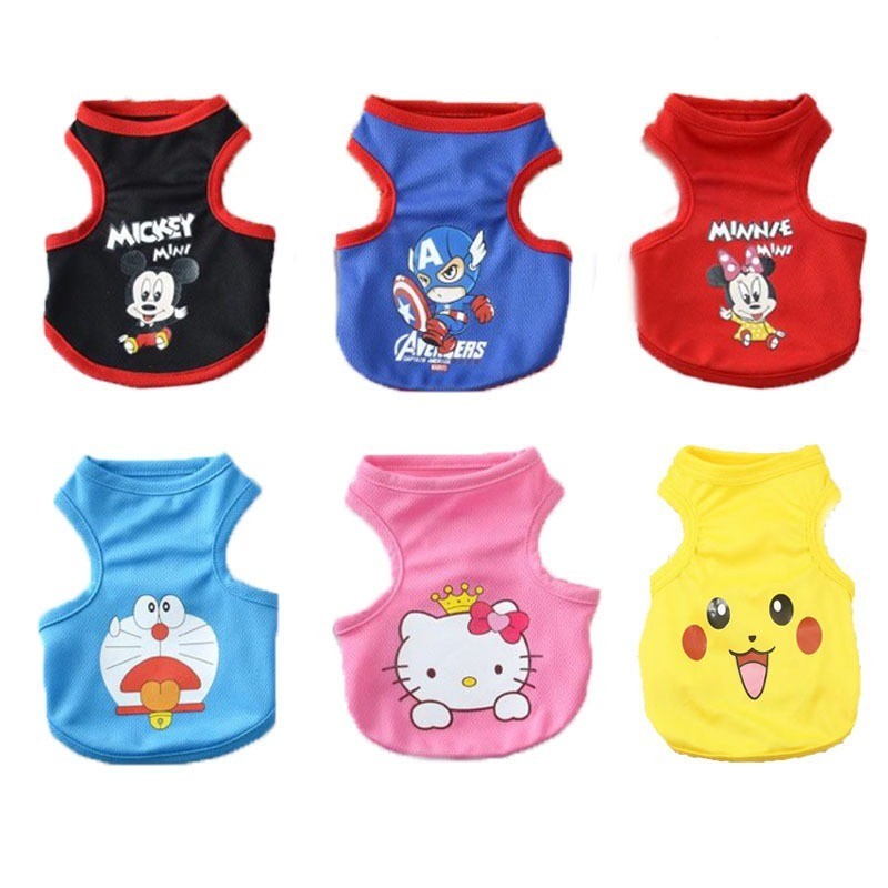 เสื้อผ้าสัตว์เลี้ยง เสื้อกั๊ก ขนาดเล็ก แฟชั่นฤดูใบไม้ผลิ และฤดูร้อน สําหรับสุนัข