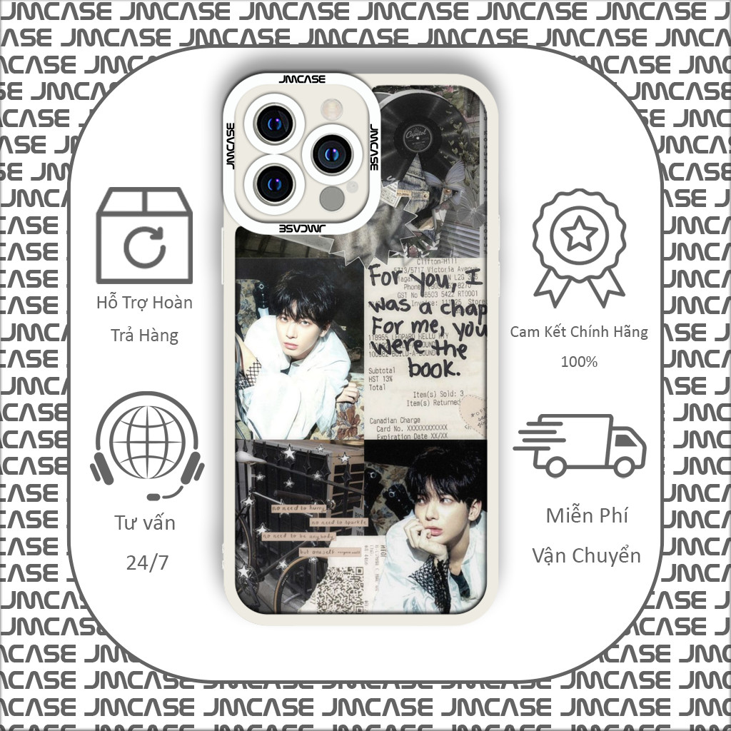 เคส iPhone Square Edge Samsung Xiaomi Oppo TxT Taehyun Idol Kpop Collage ความงาม