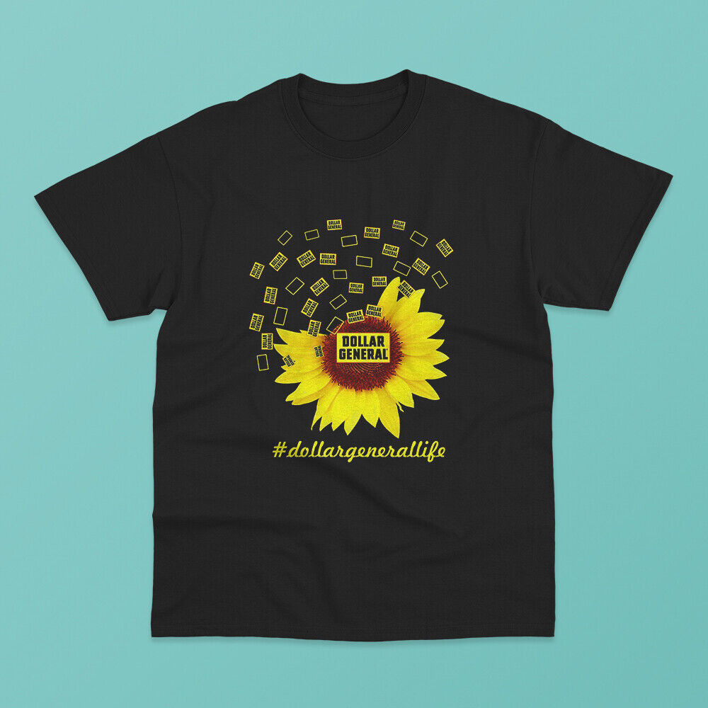 เสื้อยืด Dollar General Life Sunflower Funny Classic
