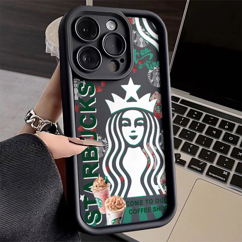 เคส Vivo Y17 Y11 Y27 Y15 Y22 Y36 Y35 Y15A Y12S Y50 V25 Y15s Y12i Y21s Y20s Y51 Y16 Y12 V25E V27 Y20 Y91 Y30 Y02 Y21 Y91C Y31 Y95 Phone Case Personalized Starbucks กันกระแทก