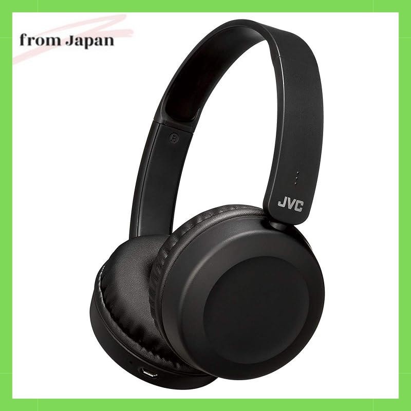 Jvc Kenwood Jvc Ha-S48Bt-B หูฟังบลูทูธไร้สาย ประเภทพับแบน สีดํา Ha-S48Bt-B