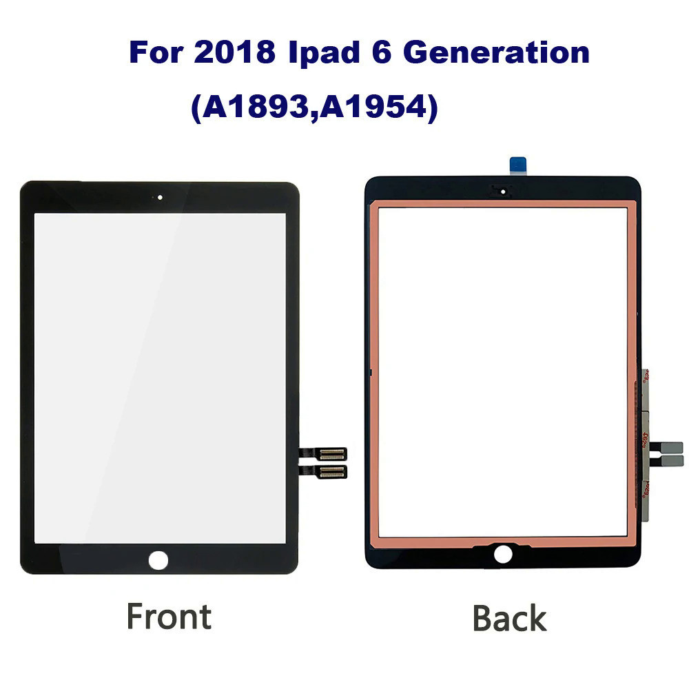 ใหม่ แผงหน้าจอสัมผัสดิจิทัล LCD แบบเปลี่ยน สําหรับ Pad 6 6th Gen A1954 A1893 iPad 9.7 2018